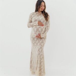 Seraphine Lace Maxi Dress